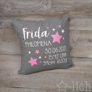 Kissen mit Wunschdruck personalisiert